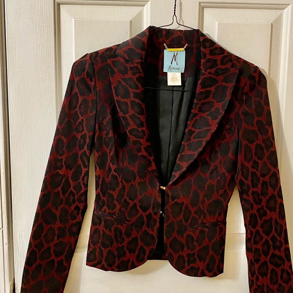 Guess Marciano leopard blazer
